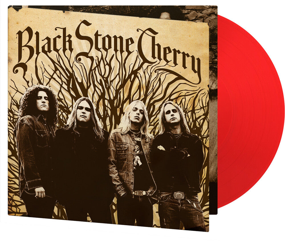 the album cover for Black Stone Cherry - Black Stone Cherry [Colored Vinyl] (Gate) [Limited Edition] [180 Gram] (Red)