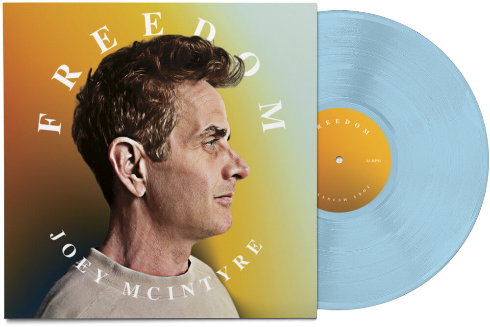 the album cover for Joey Mcintyre - Freedom [Baby Blue LP]