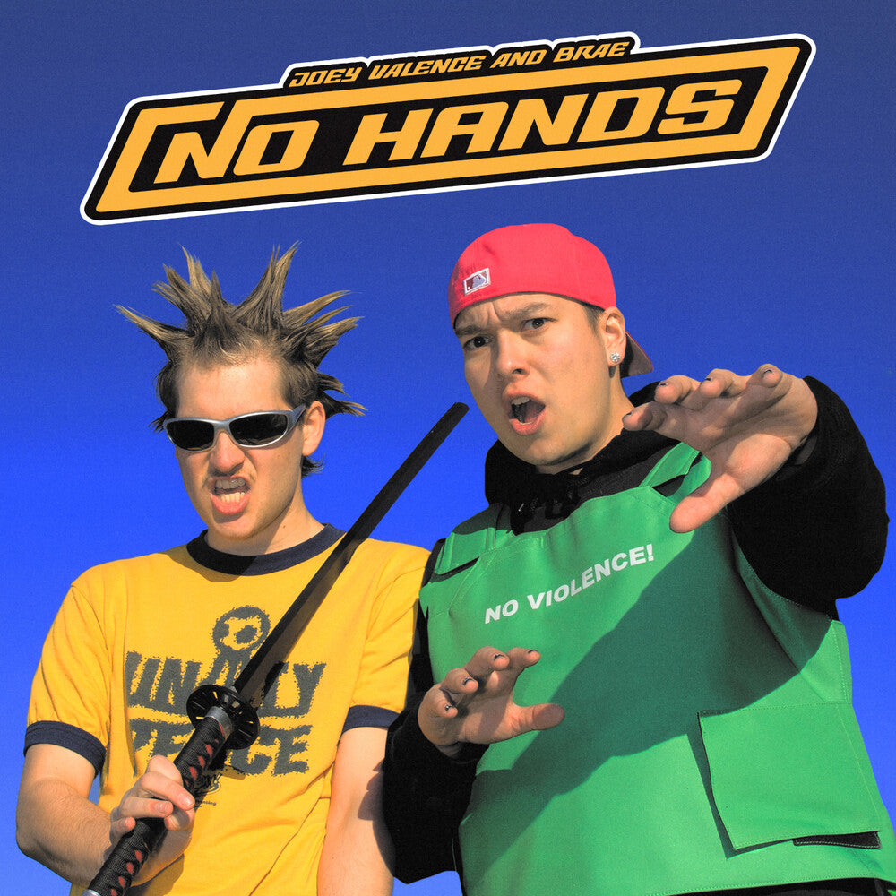 the album cover for Joey Valence & Brae - No Hands