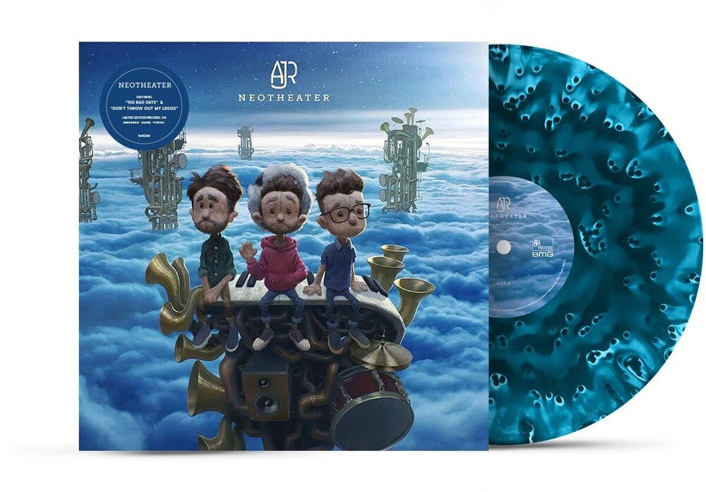 the album cover for AJR - Neotheater (Blue) [Colored Vinyl]