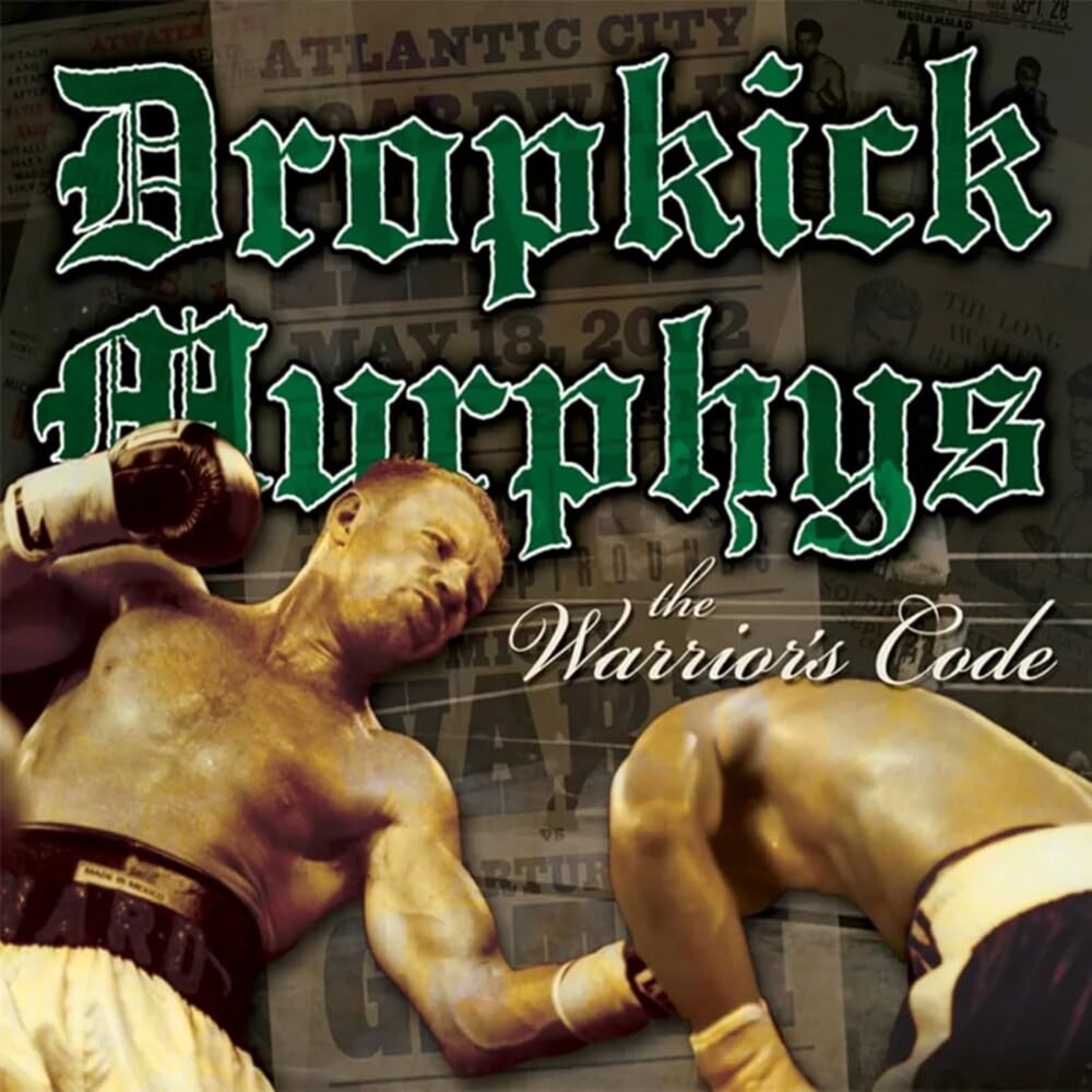 the album cover for Dropkick Murphys - Warrior's Code (Anniversary Edition) [Patina Rust Splash LP]