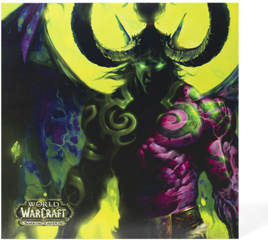 the album cover for World Of Warcraft Burning Crusade - O.S.T. (Colv) - World Of Warcraft Burning Crusade - O.S.T. [Colored Vinyl]