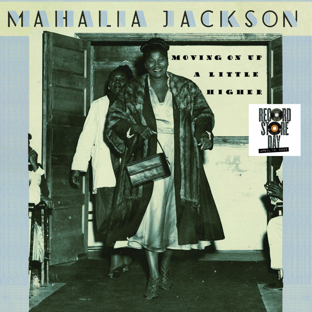 the album cover for Mahalia Jackson - Movin' On Up A Little Higher (Rsd) [Record Store Day]