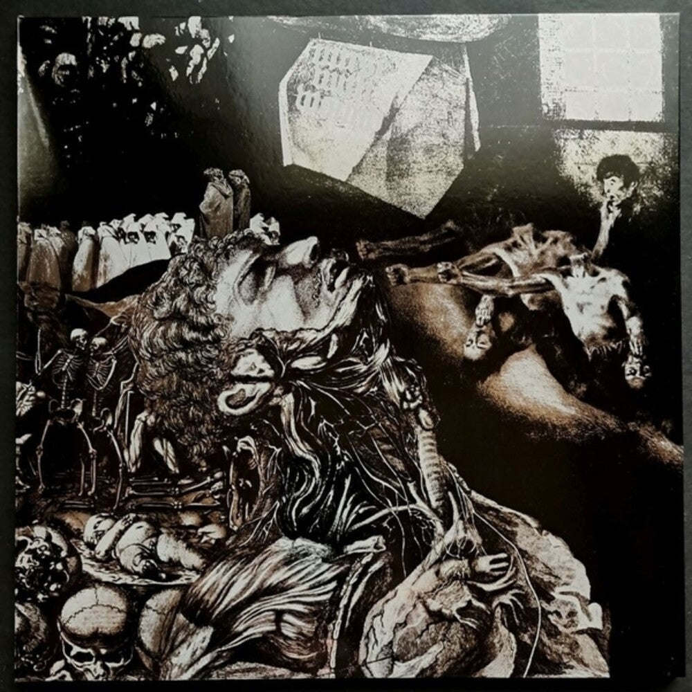 the album cover for Nurse With Wound - Merzbild Schwet (Blk) [Colored Vinyl] (Slv) (Uk)