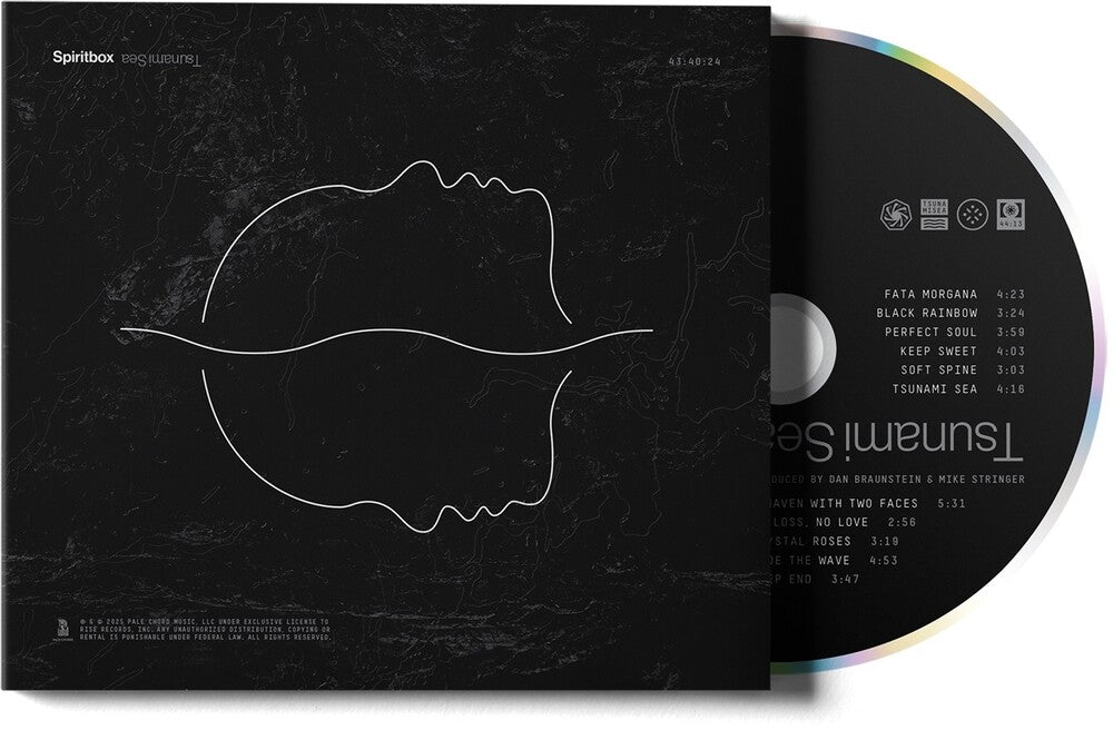 the album cover for Spiritbox - Tsunami Sea [CD]