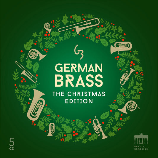 the album cover for German Brass - German Brass: The Christmas Edition (Uk)