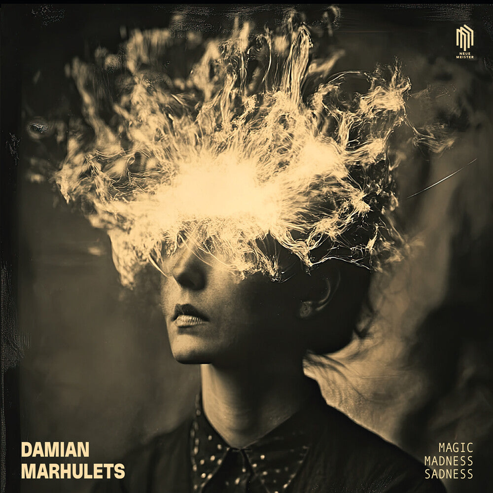 the album cover for Damian Marhulets - Magic / Madness / Sadness (Uk)