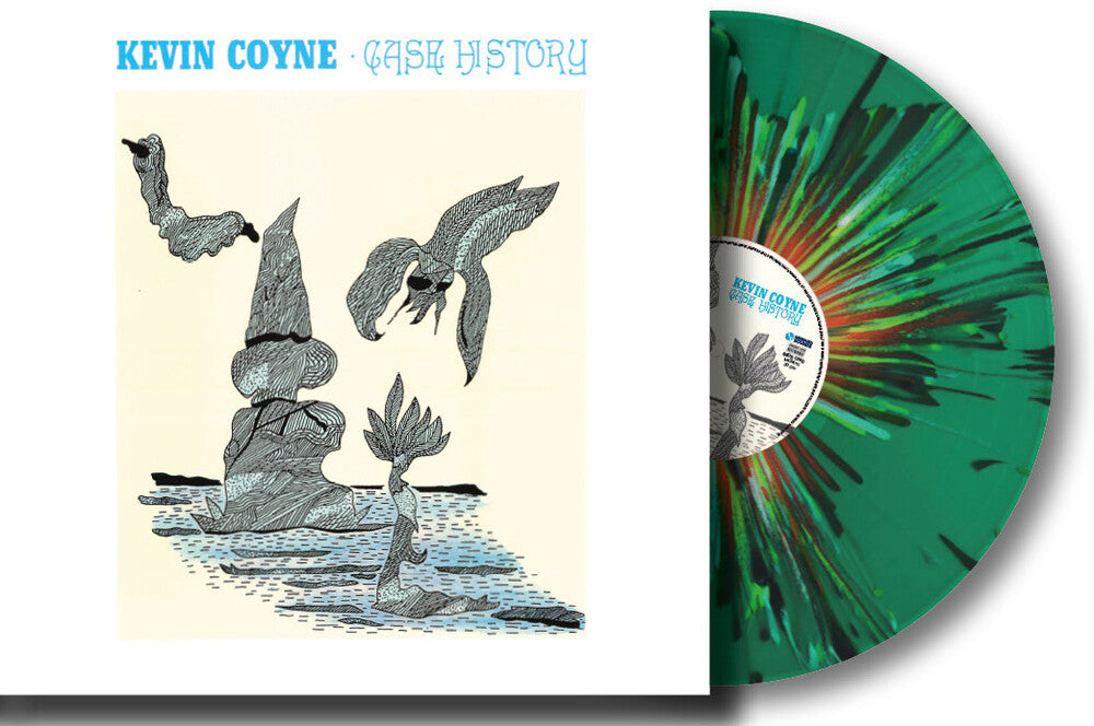 the album cover for Kevin Coyne - Case History - Limited Edition [Colored Vinyl] (Grn) [Indie Exclusive]