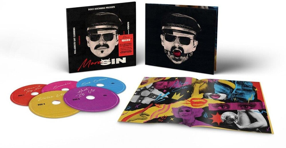 the album cover for Disco Discharge Presents More Sin: Box Of Sin 2 - Disco Discharge Presents More Sin: Box Of Sin 2