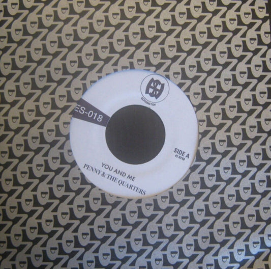 the album cover for Penny & the Quarters - You & Me / Some Other Love