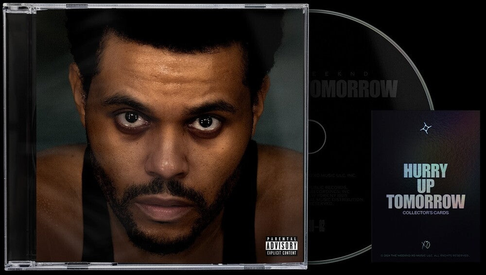 the album cover for The Weeknd - Hurry Up Tomorrow [CD and Limited Edition Art Card]