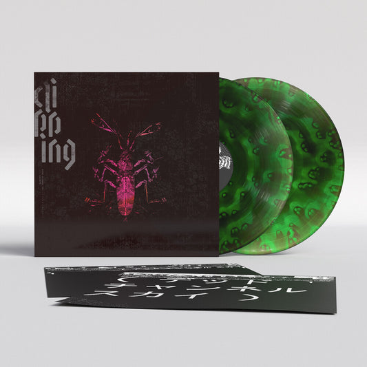 the album cover for Clipping - Dead Channel Sky [Ghostly Green LP]