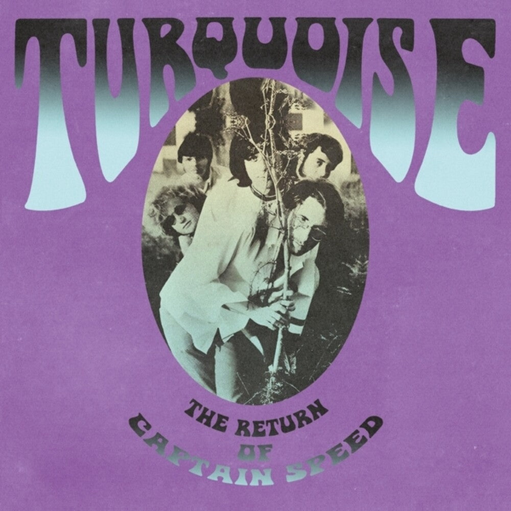 the album cover for Turquoise - Return Of Captain Speed