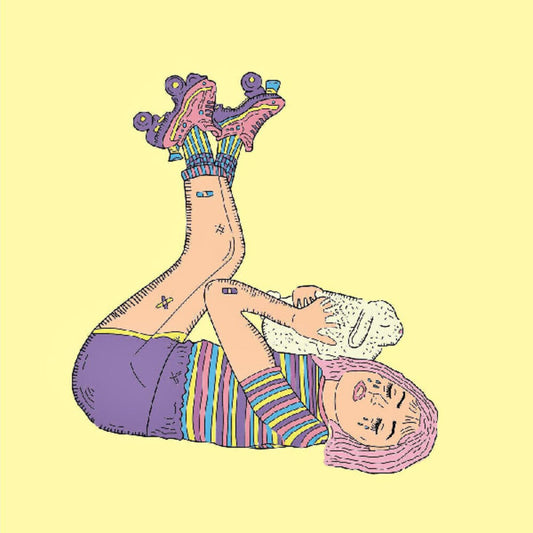 the album cover for Beach Bunny - Honeymoon [Colored Vinyl] (Purp)