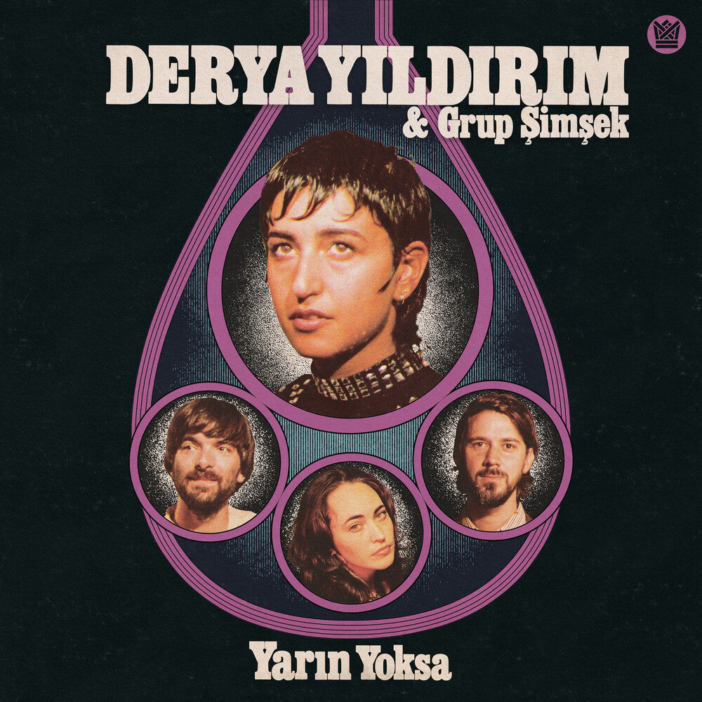 the album cover for Derya Yildirim  & Grup Simsek - Yarin Yoksa [Indie Exclusive] Purple [Colored Vinyl] (Purp) [Indie Exclusive]