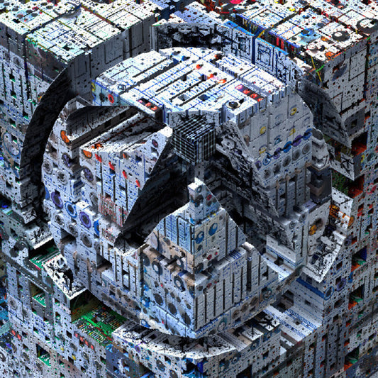 the album cover for Aphex Twin - Blackbox Life Recorder 21f / In A Room7 F760