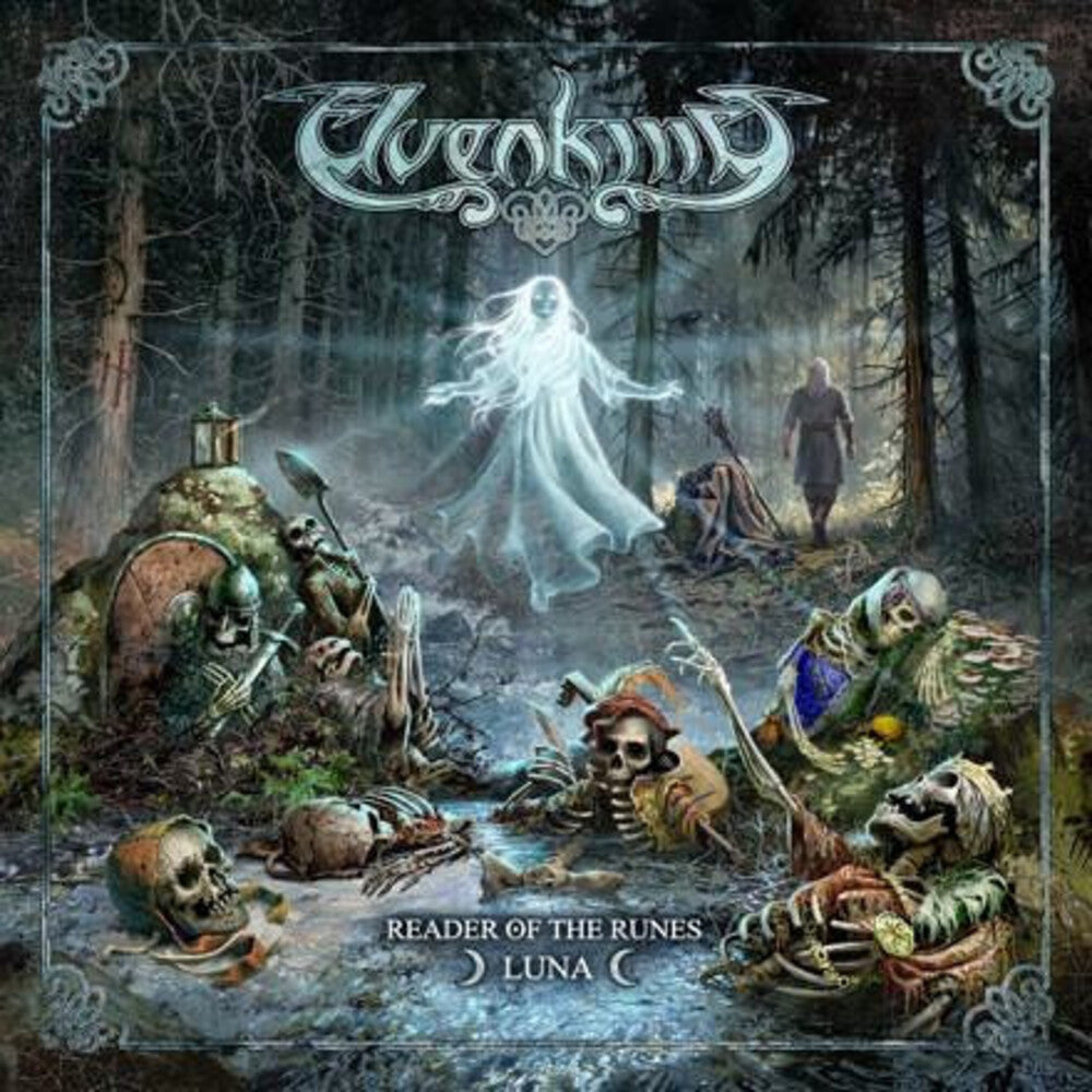 the album cover for Elevenking - Reader Of The Runes - Luna