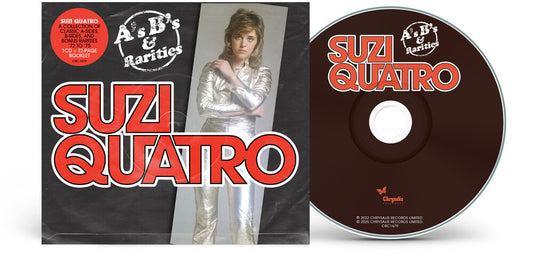 the album cover for Suzi Quatro - A's, B's & Rarities