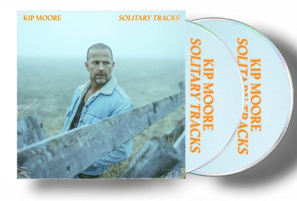 the album cover for Kip Moore - Solitary Tracks