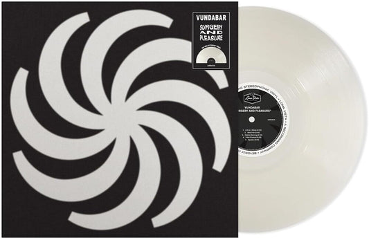 the album cover for Vundabar - Surgery and Pleasure [Limited Edition Milky Clear vinyl]