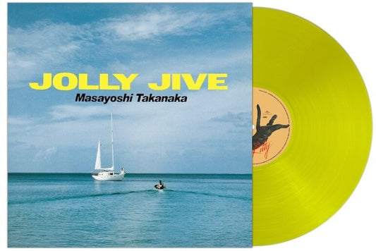 the album cover for Masayoshi Takanaka - Jolly Jive [Colored Vinyl] [Clear Vinyl] (Grn) (Ylw)