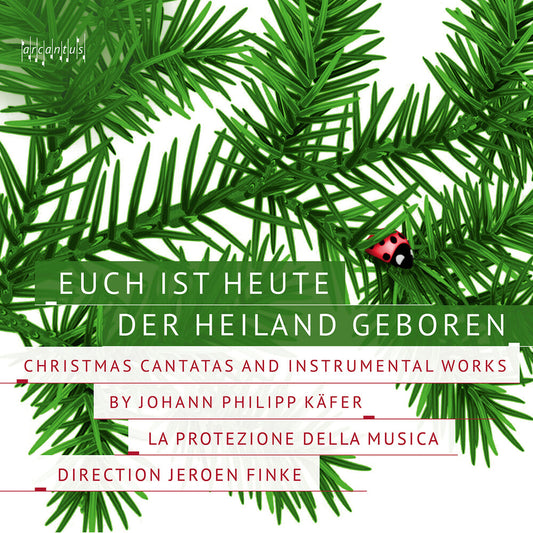 the album cover for Franck / Kafer - Euch Ist Heute Der Heiland Geboren - Christmas