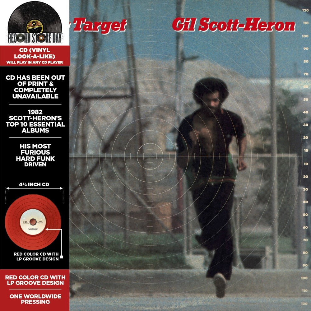 the album cover for Scott-Gil Heron - Moving Target (Rsd) [Record Store Day]