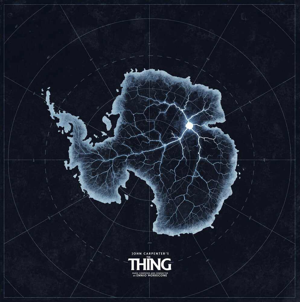 the album cover for John Carpenter  (Colv) (Gate) (Post) - Thing - O.S.T. [Colored Vinyl] (Gate) (Post)