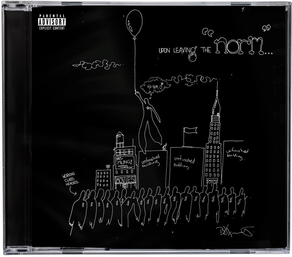 the album cover for The Weeknd - Hurry Up Tomorrow  [Basquiat Cover Signed CD]