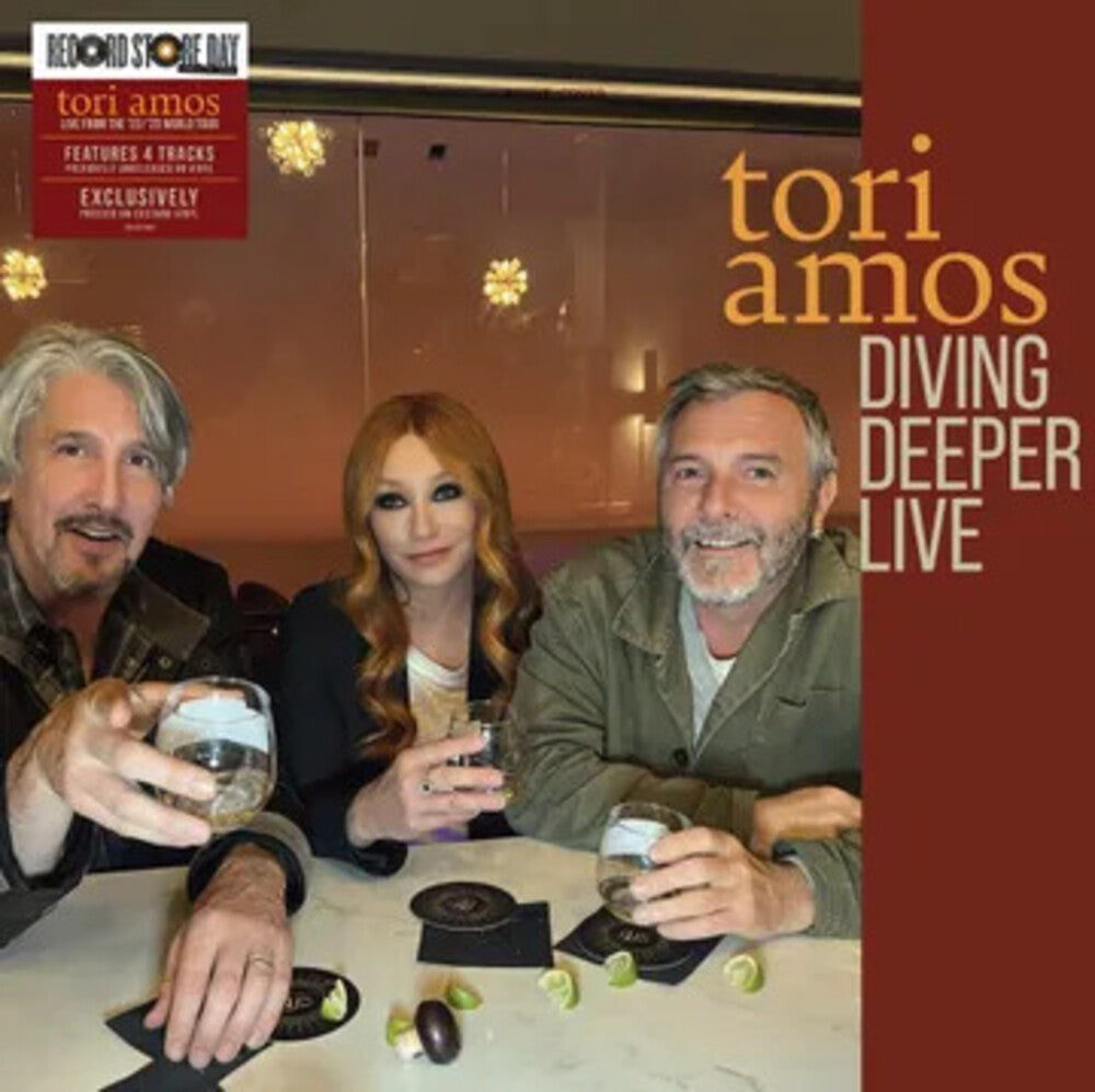 the album cover for Tori Amos - Diving Deeper Live (Bonus Tracks) [Colored Vinyl] (Ep)