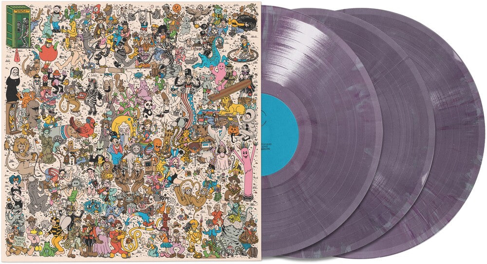 the album cover for Goose - Everything Must Go [Indie Exclusive Magenta EcoMix 3xLP 180g]