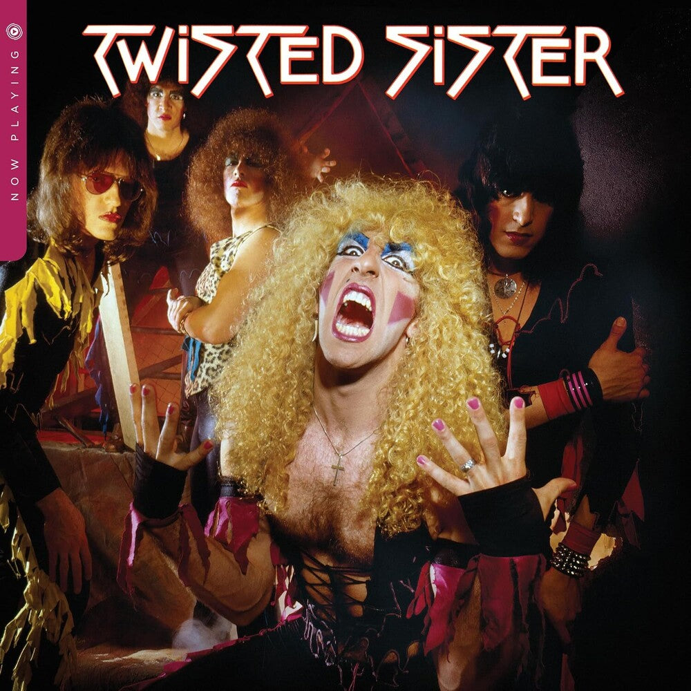 the album cover for Twisted Sister - Now Playing