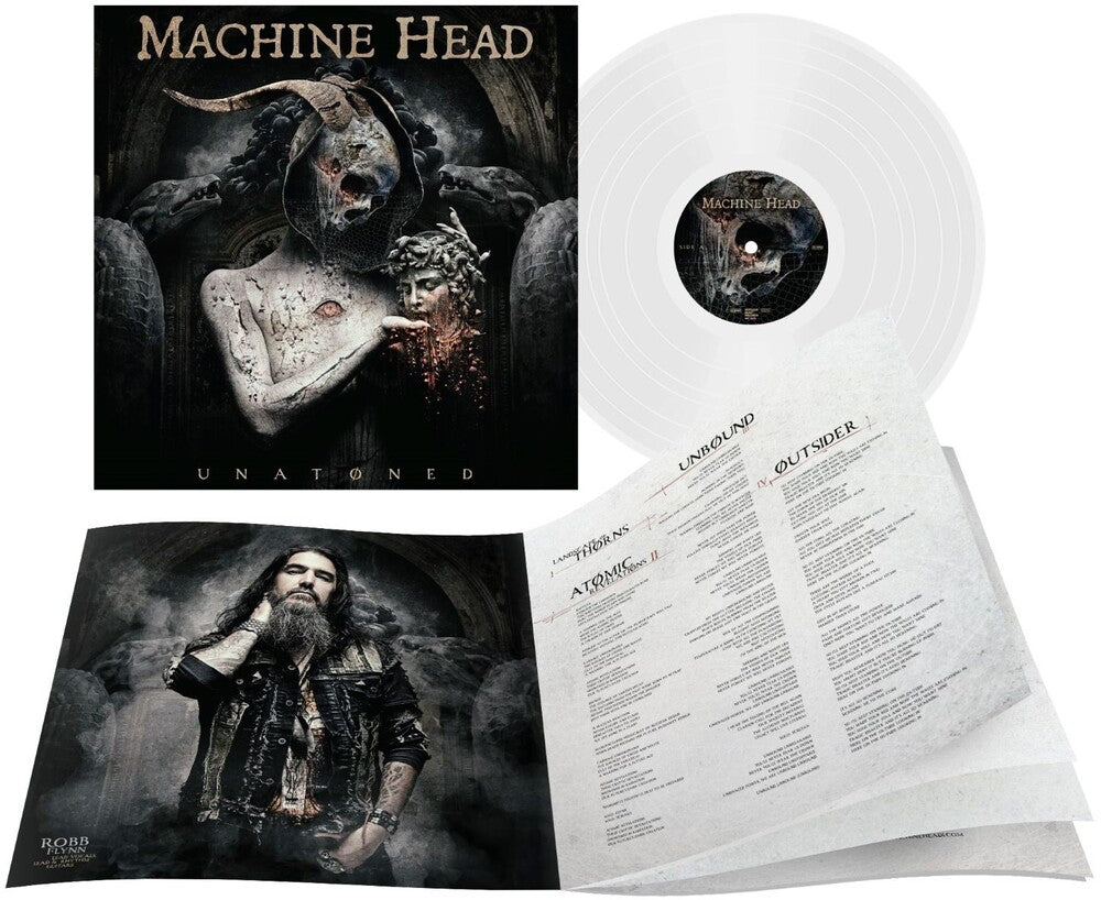 the album cover for Machine Head - Unatoned [Clear Vinyl]