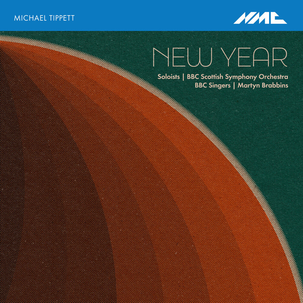 the album cover for Martyn Brabbins  / Bbc Scottish Sym Orch Singers - Michael Tippett: New Year
