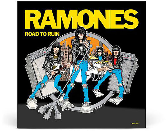 the album cover for Ramones - Road To Ruin Hifi