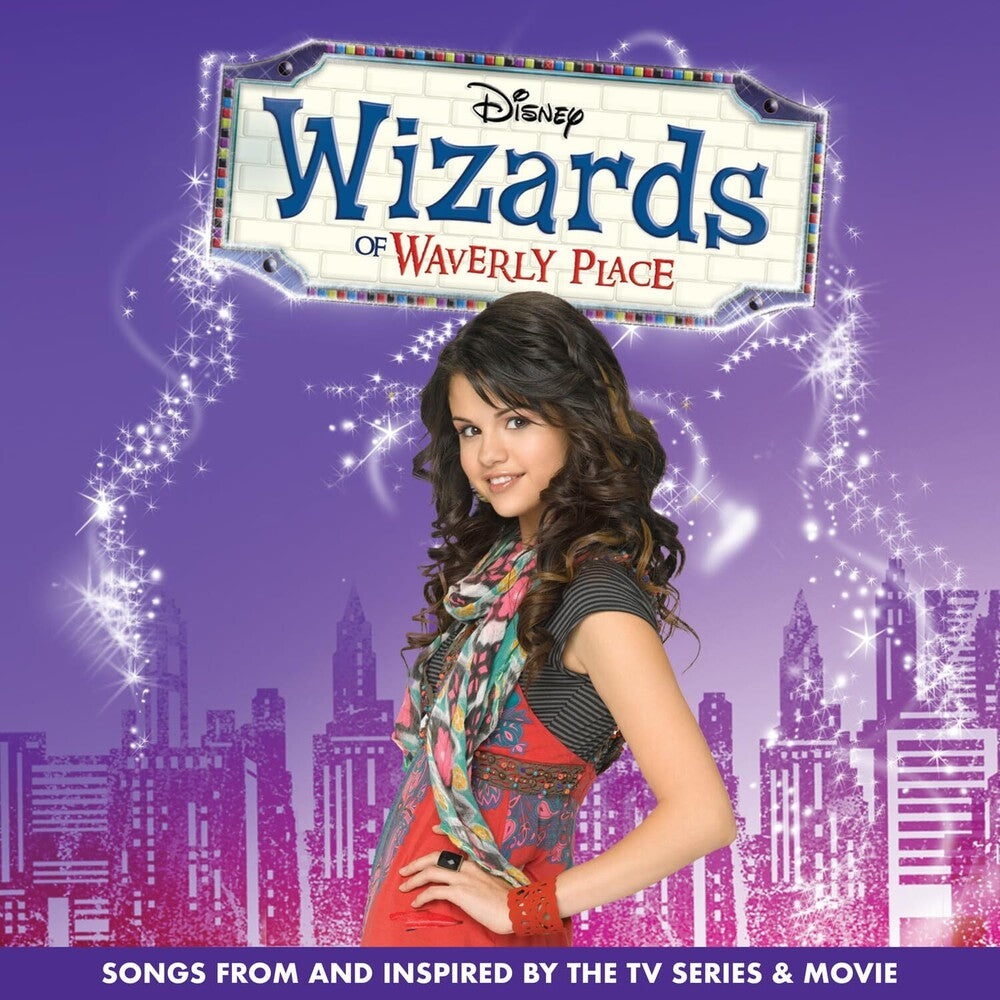 the album cover for Wizards Of Waverly Place / Various (Colv) (Purp) - Wizards Of Waverly Place / Various [Colored Vinyl] (Purp)