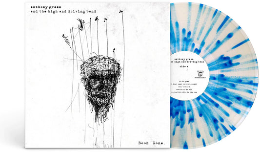 the album cover for Anthony Green - Boom. Done.