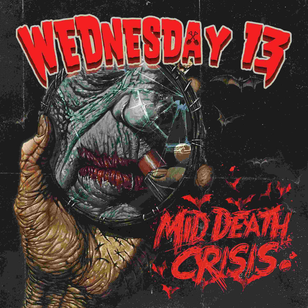 the album cover for Wednesday 13 - Mid Death Crisis [CD]