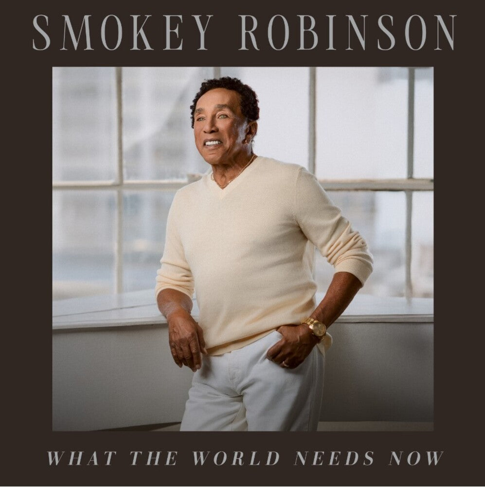 the album cover for Smokey Robinson - What The World Needs Now [Colored Vinyl]