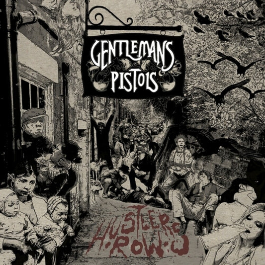 the album cover for Gentlemans Pistols - Hustler's Row