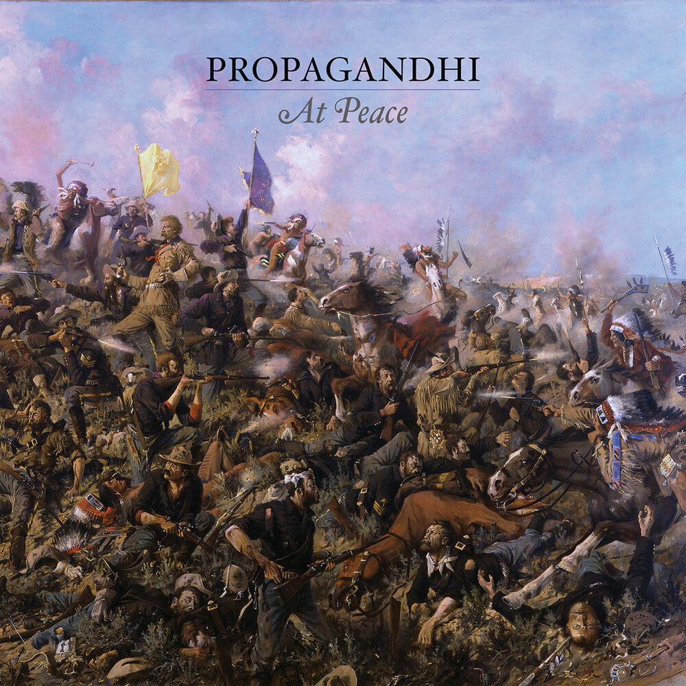the album cover for Propagandhi - At Peace
