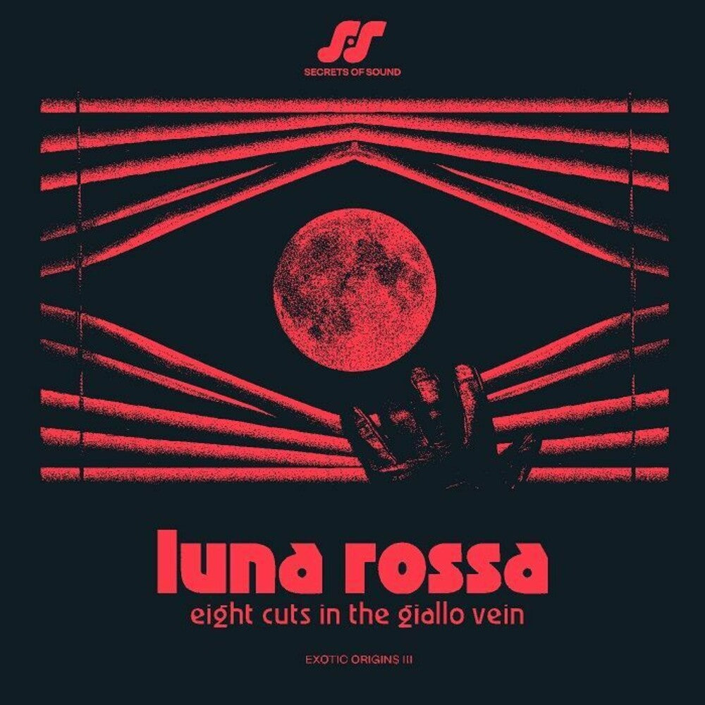 the album cover for Luna Rossa: Eight Cuts In The Giallo Vein / Var - Luna Rossa: Eight Cuts In The Giallo Vein / Var