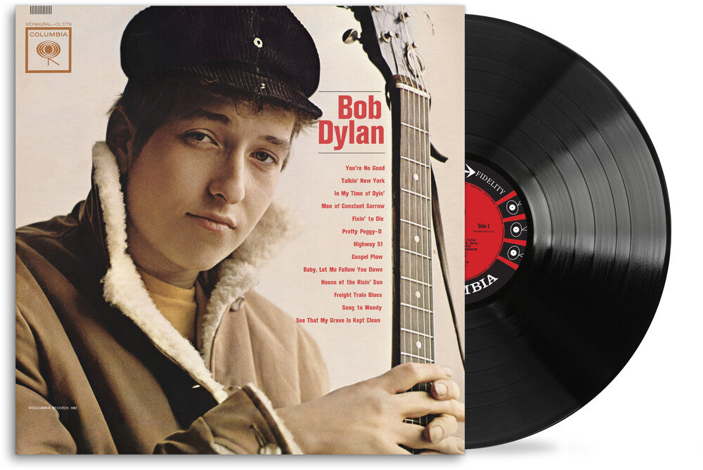the album cover for Bob Dylan - Bob Dylan