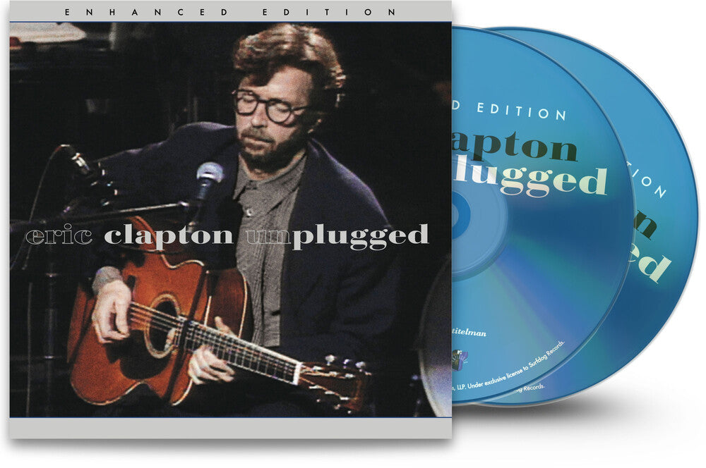 the album cover for Eric Clapton - Unplugged: Enhanced Edition [2 Compact discs]