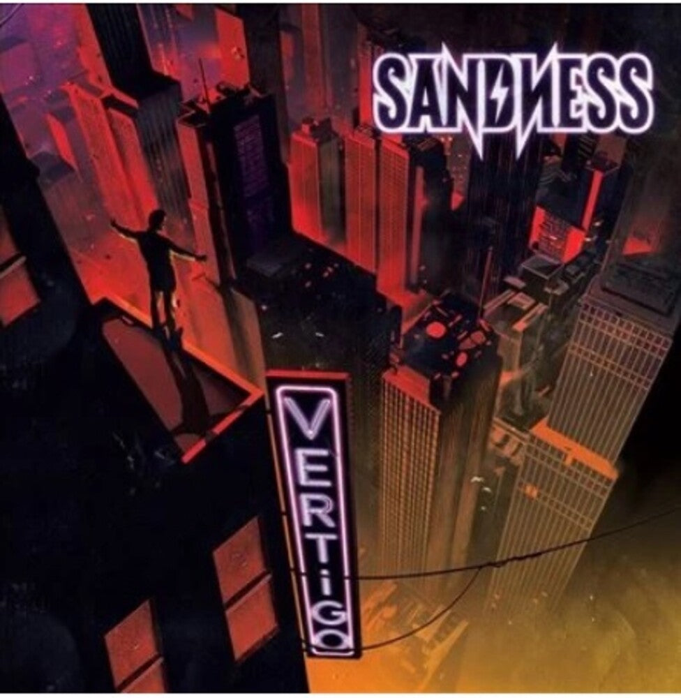 the album cover for Sandness - Vertigo