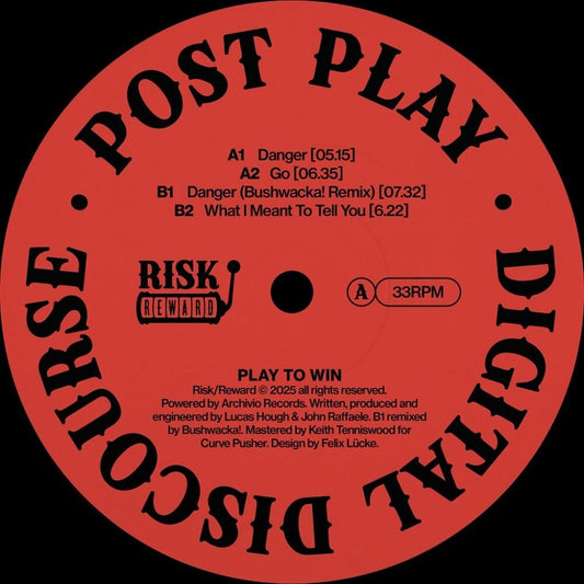 the album cover for Post Play - Digital Discourse (Ep)