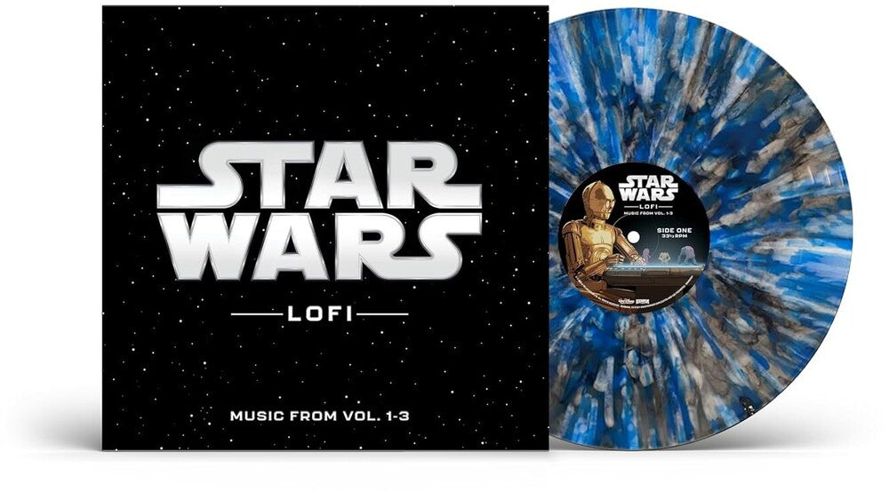 the album cover for Star Wars Lofi (Colv) (Spla) - Star Wars Lofi (Music From Vol. 1-3) [Colored Vinyl] (Spla)