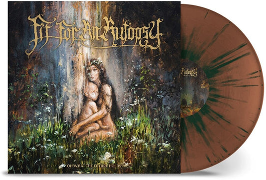 the album cover for Fit For An Autopsy - Oh What The Future Holds - Brown Dark Green (Brwn)