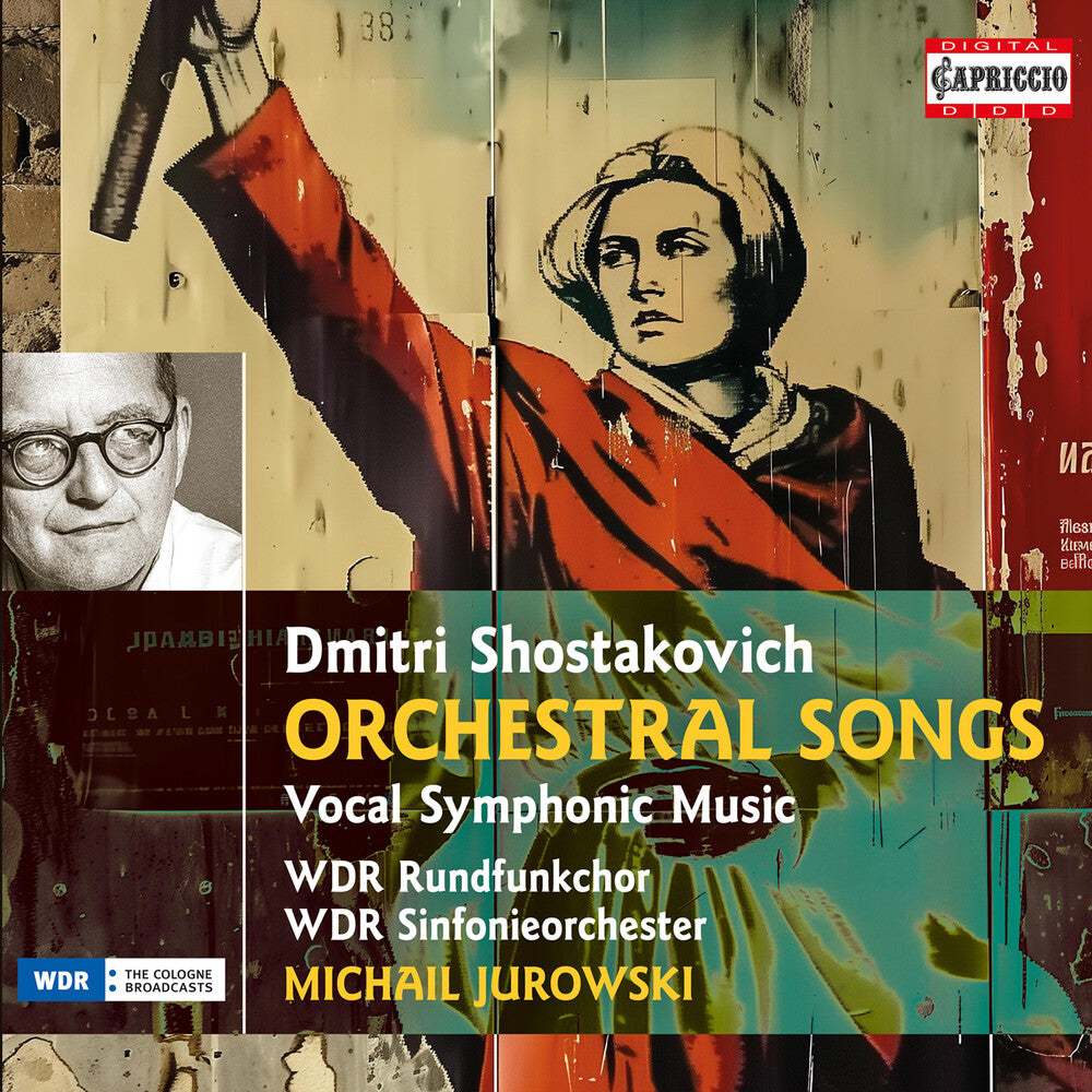 the album cover for Fomina, Nina - Shostakovich: Orchestral Songs; Vocal Symphonic Music