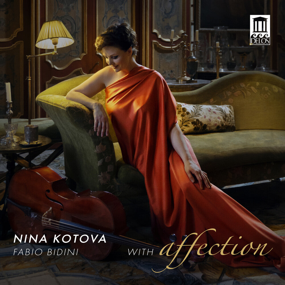 the album cover for Nina Kotova - With Affection